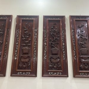 Tranh Gỗ chạm khắc